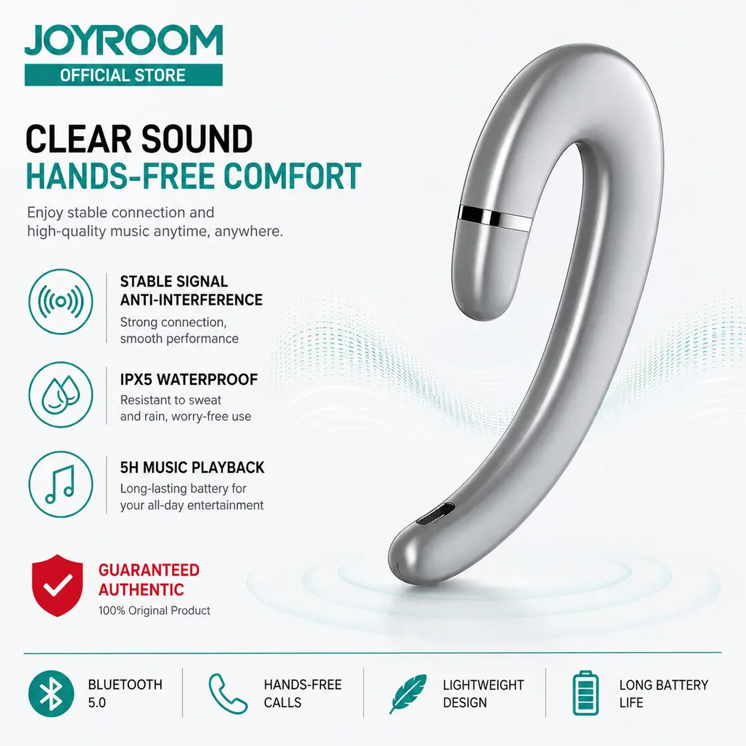 Joyroom JR-P5 Ear Hook Bluetooth Headset