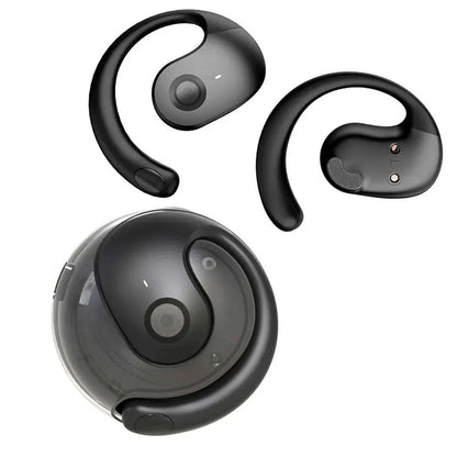 JM13 Planet Spherical Open Sport Ear Hook Wireless Earphone with Necklace Hifi Sound OWS Auriculares Audifonos Bluetooth Headset
